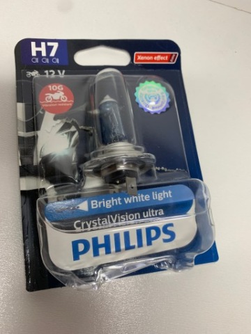 ЛАМПОЧКА PHILIPS CRYSTALVISION ULTRA MOTO H7 55 W 1 SZT. 