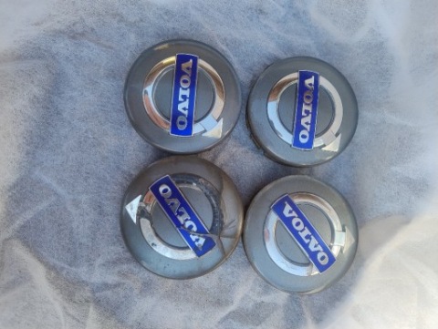 VOLVO КОВПАЧКИ КОЛЕСНІ ДИСКИ ЗАГЛУШКИ ДИСКІВ 64MM/60MM 