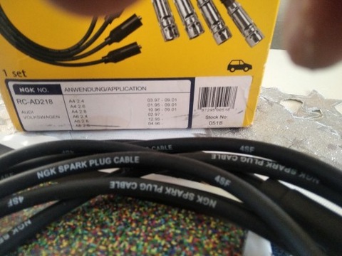 CABLES DE ARRANQUE NGK RC-AD218, AUDI  