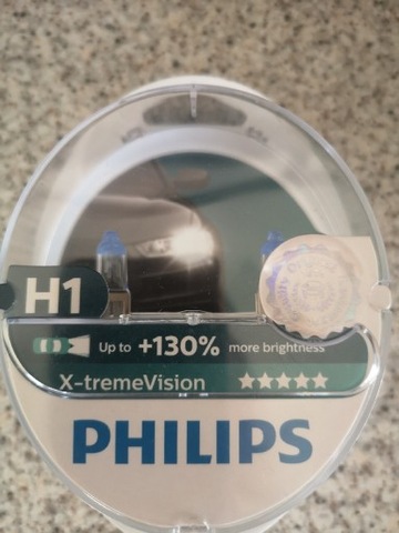 PHILIPS X-TREMEVISION H1 2 PIEZAS  