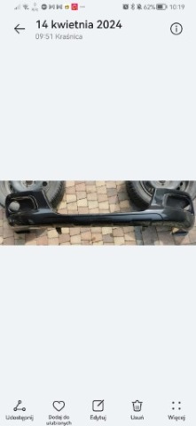 СПОЙЛЕР БАМПЕРА ПЕРІД PEUGEOT 2008 I 9802520577 