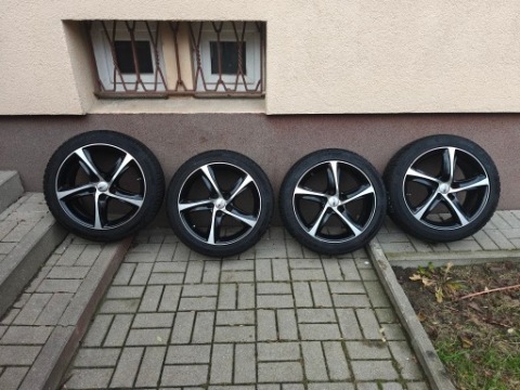 КОЛЕСА ЗИМОВІ ДИСКИ BROCK ШИНИ NEXEN 225X35X17 17X7,5 ET35 5X112 