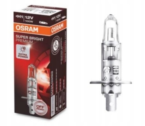 ЛАМПОЧКА OSRAM H1 12V 100W СУПЕР BRIGHT OFFROAD 