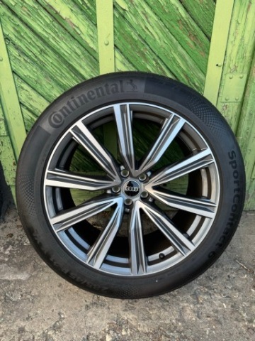 OE НОВЕ ОРИГІНАЛ ДИСКИ I ШИНИ AUDI Q8 21 10J ET20 CONTINENTAL 285/45/21 