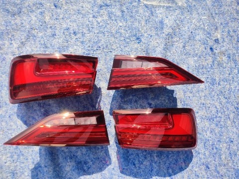 PARTE TRASERA FAROS AUDI A3 S3 RS3 8V RESTYLING BERLINA EUROPA 