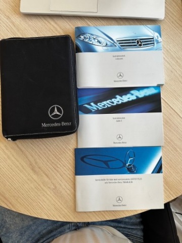 MERCEDES-BENZ A-KLASA W169 ПЕРЕД РЕСТАЙЛОМ 2005-08 -ETUI, INSTRUKCJA, КНИЖКА SWE 