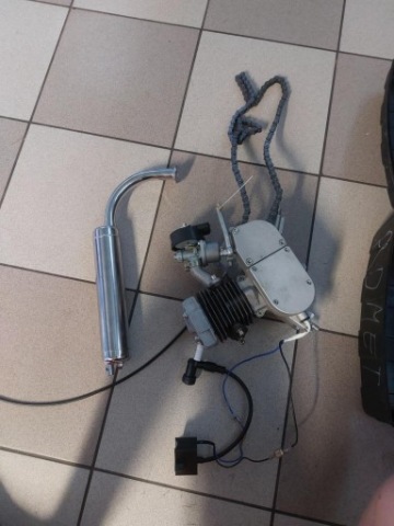 КОМПЛЕКТ VARIKLIO 2T 80CC – НОВИЙ – DO ROWERU, GOKARTA, DIY 