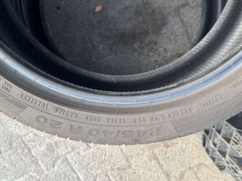 2X ШИНА ЛІТНЯ CONTINENTAL CONTISPORTCONTACT 5P 245/40R20 99Y XL FR 