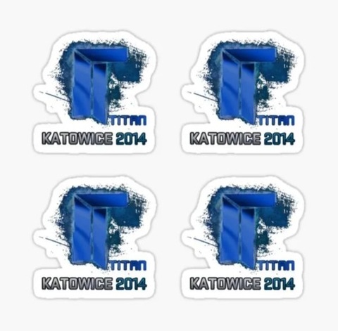 CS GO STICKERS TITAN KATOWICE 2014  