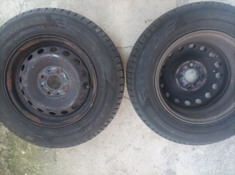 ШИНИ ЗИМОВІ 2 SZT. R13 155/80 2023R 7MM + ДИСКИ СТАЛЬ 