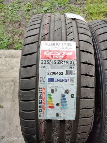 NEUMÁTICOS KUMHO ECSTA  PS71  