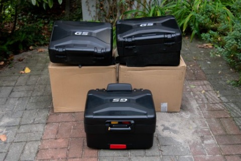 КОМПЛЕКТ 3 КОФРА BMW VARIO (CZARNY) F750GS (K80) F850GS (K81) 