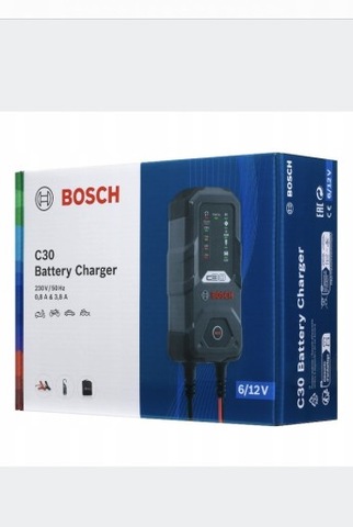 BOSCH C30 ЗАРЯДНОЕ УСТРОЙСТВО AKUMULATOROWA ВЫПРЯМИТЕЛЬ 6\/12V фото