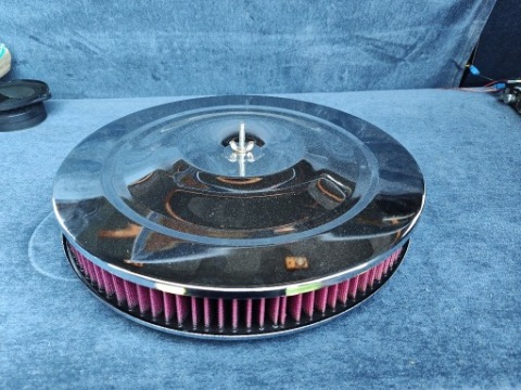 ФІЛЬТР ПОВІТРЯ ХРОМ K&N FORD CHEVROLET GM PONTIAC LINCOLN MERCURY США 