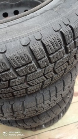 ШИНЫ ЗИМНИЕ MICHELIN 165\/70 R13 +ДИСКИ 4*98 PUNTO фото