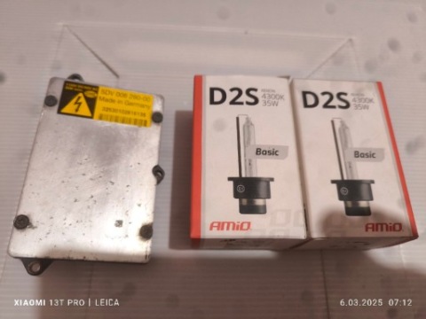 ПЕРЕТВОРЮВАЧ КСЕНОН HELLA 5DV 008 290-00 + 2X ЛАМПОЧКА КСЕНОН D2S 