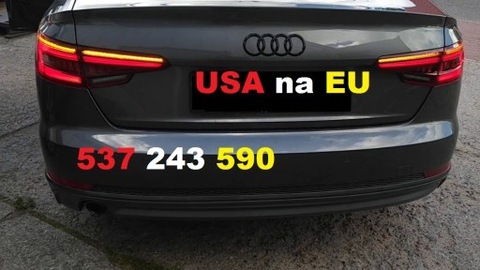 UMBAU Lampe ZURUCK Vereinigte Staaten von Amerika An eu Audi a4 b9 a5 f5 8w
