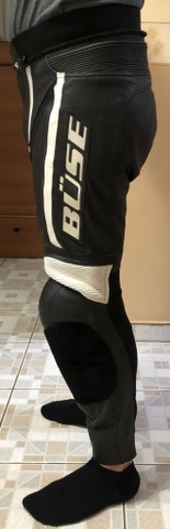 PANTALONES MOTOCICLETA DE CUERO BUSE SPEED SQUAD R.L  