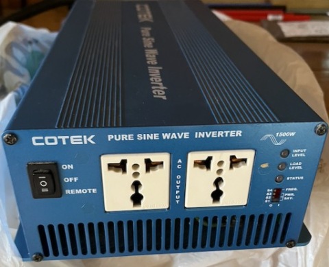 INWERTER SINUSOIDALNY/PRZETWORNICA НАПРУГИ COTEK SK1500 224 