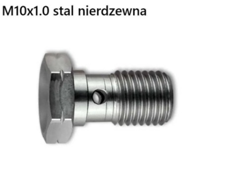 БОЛТ BANJO M10X1.0 СТАЛЬ НЕРЖАВІЙКА 