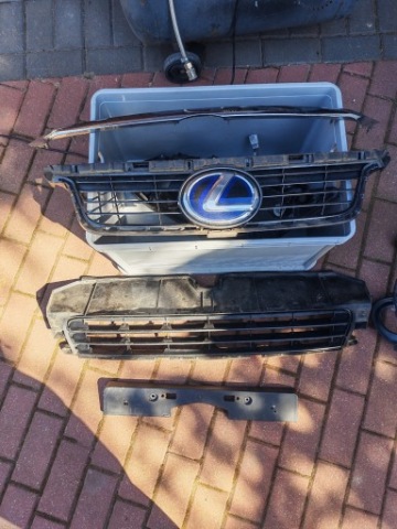 LEXUS CT200H ЗАПЧАСТИ БАМПЕРА PRZEDNIEGO,GRILL,ATRAPA,HALOGENY, 