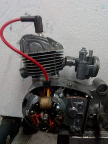 ENGINE DO MATOROWERU KOMAR 