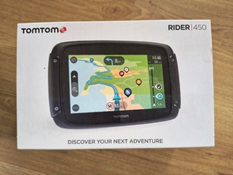 TOMTOM RIDER 450 WORLD НАВІГАЦІЯ СТАН IDEALNY! 