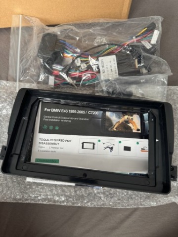 BMW E46 РАМКА РАДИО ANDROID 9