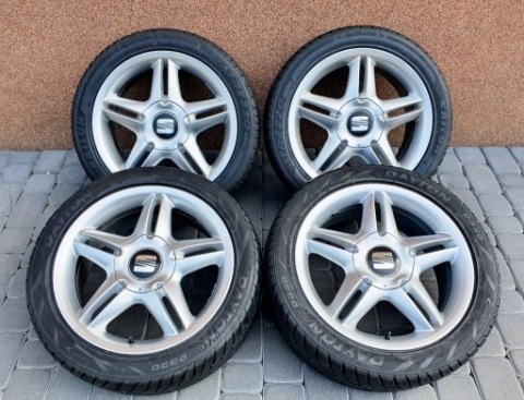 КОЛЕСА ДИСКИ OPONY17 SEAT LEON I CUPRA FR TOLEDO AUDI A3VW GOLF IV BORA SKODA 