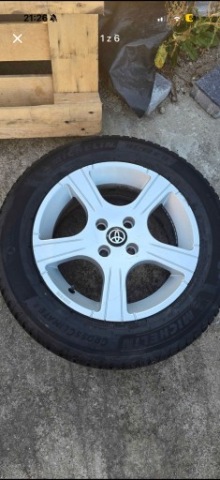 ТИТАНОВИЙ ДИСК (R15) Z ШИНА WIELOSEZONOWA MICHELIN CROSSCLIMATE 2 (195/60) 