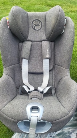 BEZWYPADKOWY! ПОВОРОТНИЙ CYBEX SIRONA ZI I-SIZE ПЛЮС SOHO GREY 61-105 CM + 