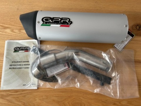 НОВИЙ GPR ВИХЛОП ГЛУШНИК E4 E5 SUZUKI GSX-S 750 17-20 21-23 GSR 750 11-15 