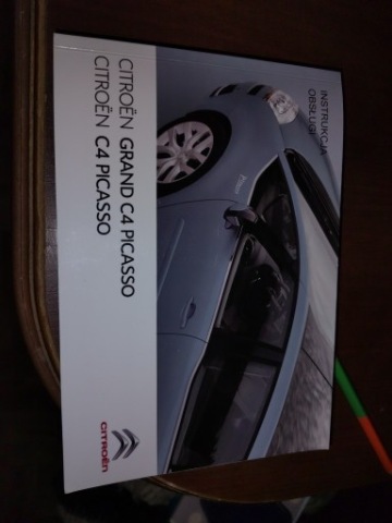 CITROEN C4 GRAND PICASSO 2006-2013 ІНСТРУКЦІЯ ОБСЛУГОВУВАННЯ ПОЛЬЩА КНИЖКА 