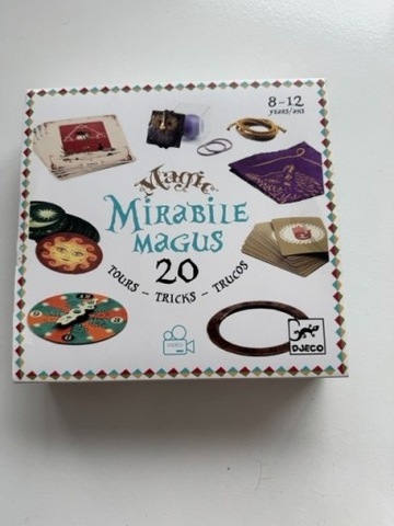 Magic Mirabile Magus - zestaw do magicznych sztuczek DJECO młody magik