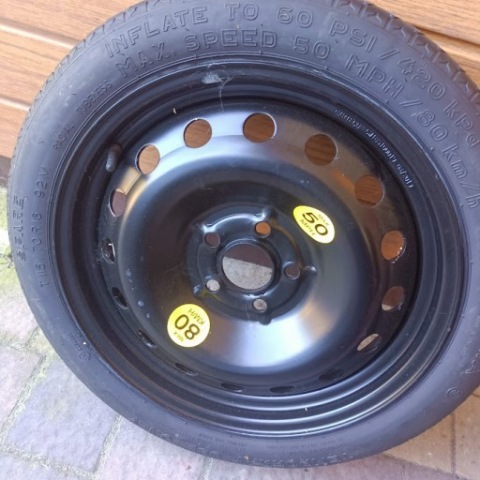 КОЛЕСО ДОКАТКА T115/70R16 Z PODNOSNIKIEM 