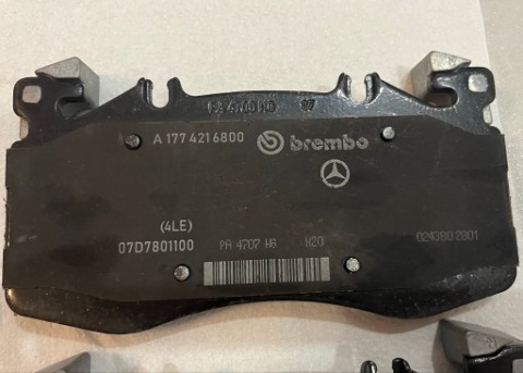 КОЛОДКИ ПЕРІД MERCEDES A45S CLA45S A1774216800 