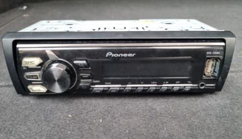 РАДІО АВТОМОБІЛЬНИЙ PIONEER MVH-170UBG+PRZEJSCIOWKA BLUETOOTH I РАМКА DO A4B6 