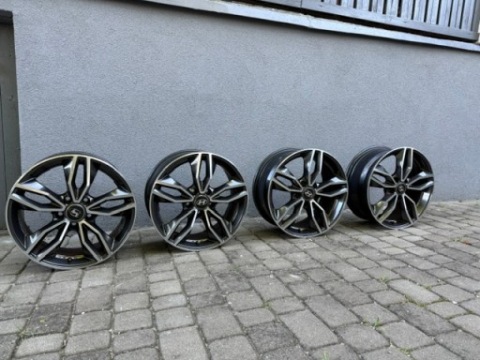 ДИСКИ АЛЮМИНИЕВЫЕ HYUNDAI 17 РАССТОЯНИЕ БОЛТОВ 5X114,3 