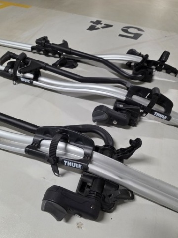 THULE PRORIDE 591 КРІПЛЕННЯ БАГАНИК ВЕЛОСИПЕДНИЙ NA ДАХ - 3 ШТУКИ 