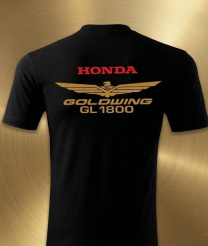 ФУТБОЛКА HONDA GOLDWING 1800 + IMIE ROZM. 3XL, 4XL, 5XL 