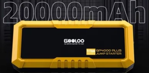 JUMP СТАРТЕР ПУСК POWERBANK BOOSTER GOOLOO GP4000 ПЛЮС 4000A 