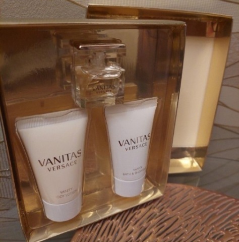 Nowy VERSACE VANITAS ekskluzywny  ZESTAW PREZENTOWY UNIKAT perfumy