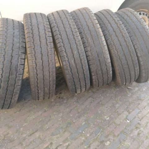 6 ШТУК ШИНИ LT 215/85R16 CONTINENTAL VANCONTACT A/S 