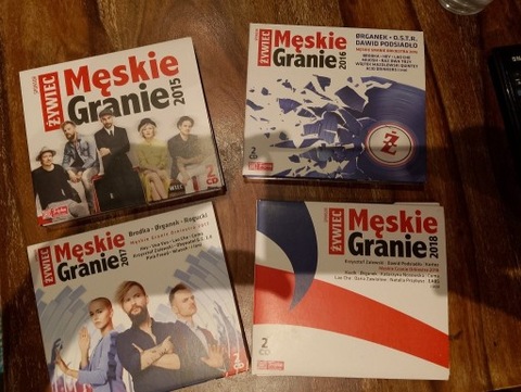 Męskie granie 8CD'S Set 2015-2018