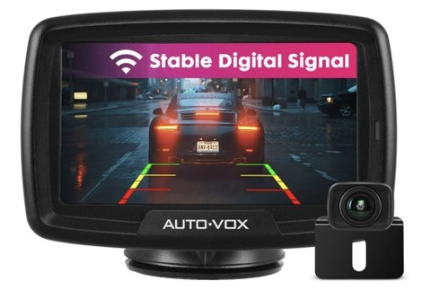 WIRELESS CAMERA REAR VIEW 4,3 INTEGRAL AUTO VOX  