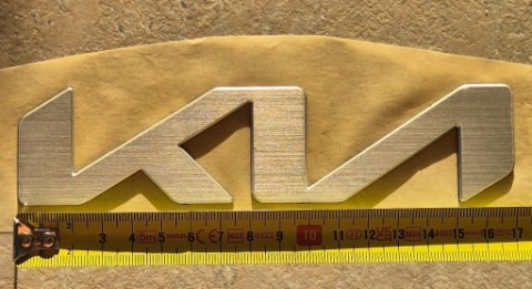ЕМБЛЕМА ЗНАЧОК ЛОГОТИП KIA 17CM CEED 3 PROCEED XCEED I ІНШІ ОРИГІНАЛЬНИЙ 