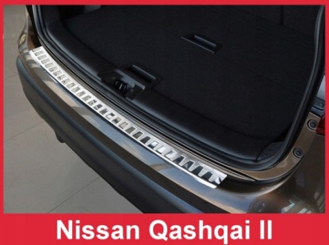 НАКЛАДКА NA БАМПЕР QASHQAI J11 2014-2017 