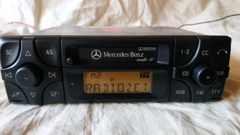 MERCEDES БЕНЗИН - AUDIO 10  BECKER BE-3200 RDS - КОД