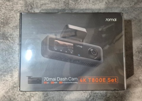 70MAI T800E 4K КАМЕРА АВТОМОБІЛЬНА 3-KANALOWA 
