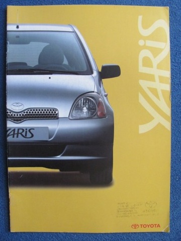 prospekt toyota yaris jedynka 